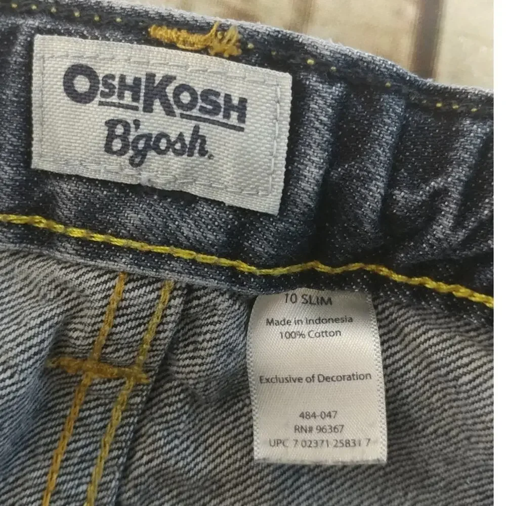 OshKosh B'Gosh Blue Jeans Size 10 Slim (kid)